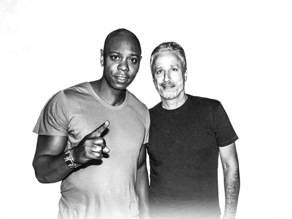 Dave Chappelle and Jon Stewart combine for two more hilarious shows at Smart Financial Centre Friday, June 22, at 7:30 and 10:30 pm.