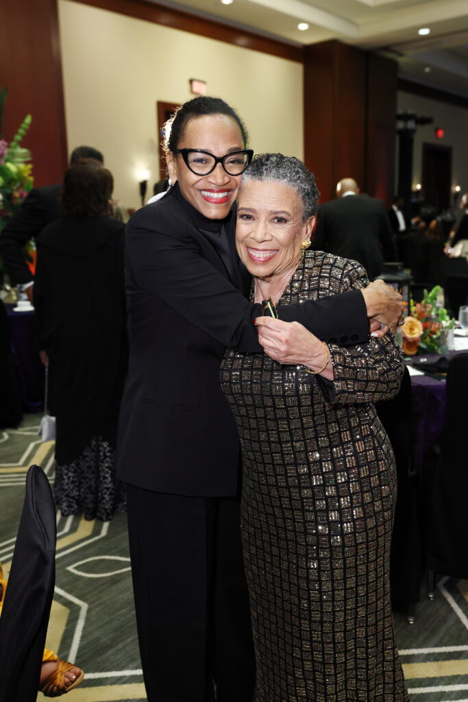 Anita Smith, Alvia Wardlaw at the Winter Ball