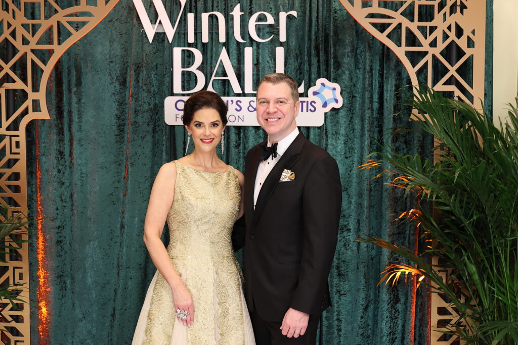 Ann & Jonathan Ayre at the Winter Ball