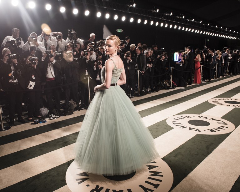 Kate Bosworth in JMendel at Vanity Fair Oscars Party