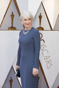 Helen Mirren at 2018 Oscars.