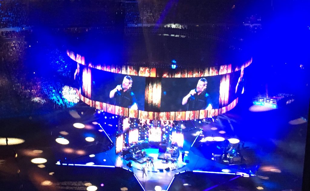 Blake Shelton played some of his greatest hits, like "Every Time I Hear that Song."