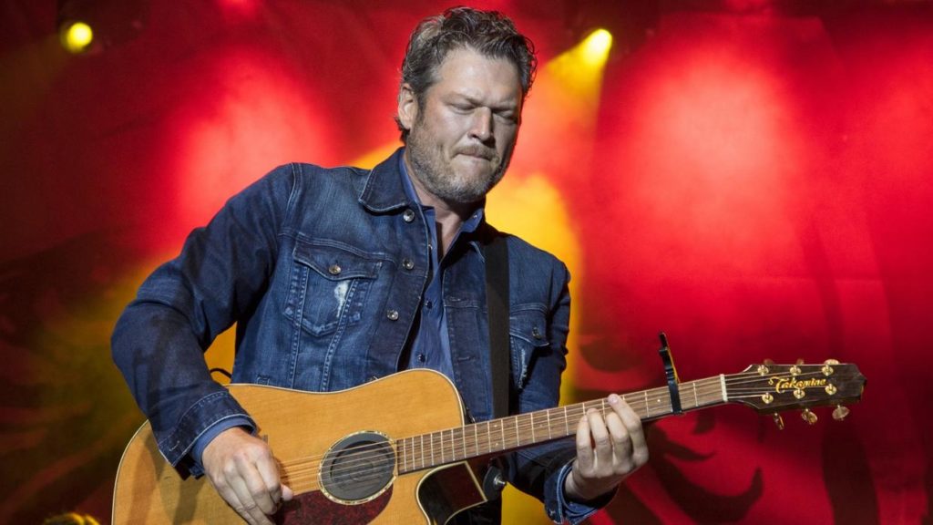 Blake Shelton fought through the flu at the Houston Rodeo.