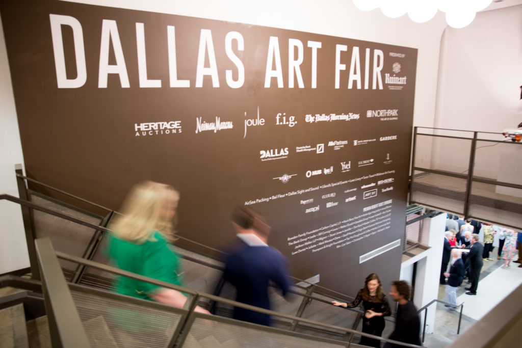 Dallas Art Fair cancels this spring's edition, but will return September 30 to October 3, 2021 to Fashion Industry Gallery, in the Dallas Arts District. (Courtesy DAF)
