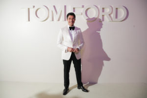 Henry Golding at Tom Ford