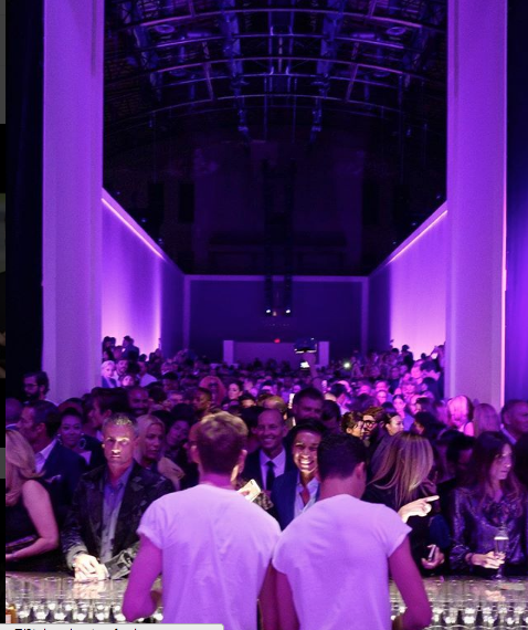 Tom Ford runway show after party