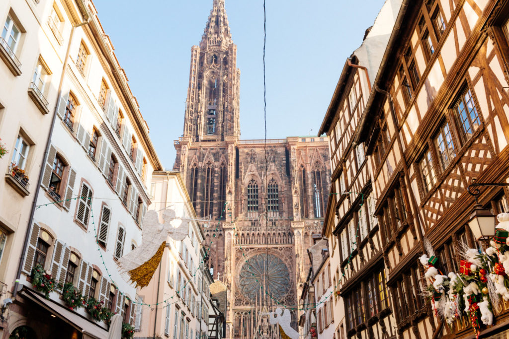Christmas market streets