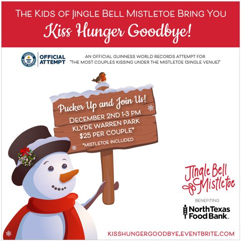 Kiss Hunger Goodbye Jingle Bell Event