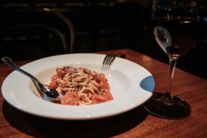 Spaghetti at Alamo Club