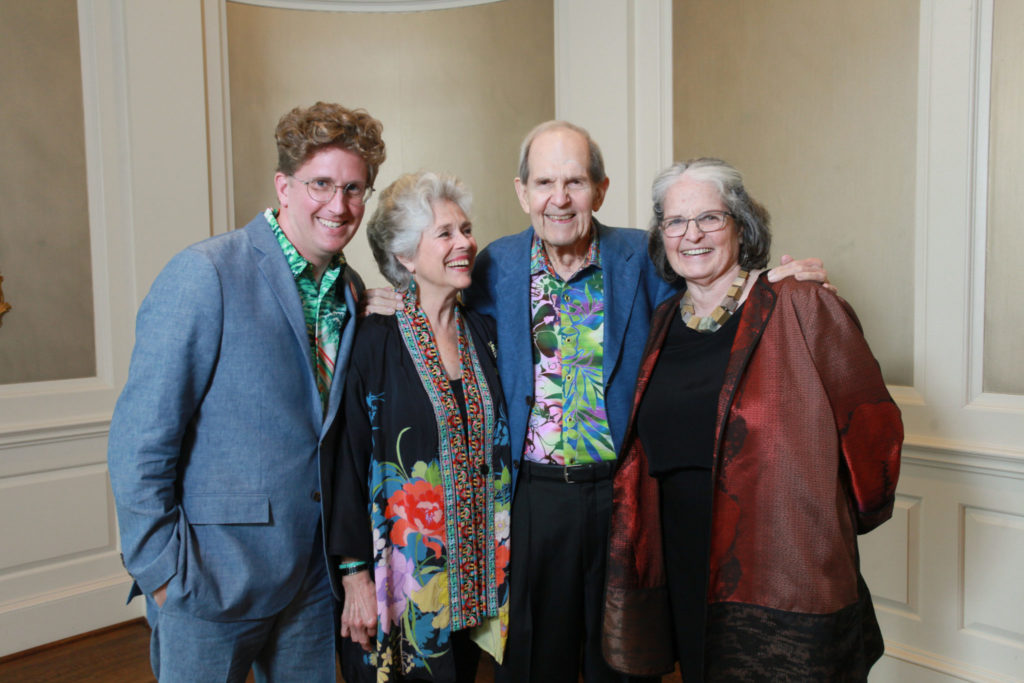 Perry Price, chair Betty Moody, honoree Clint Willour, chair Anne Tucker (Photo by Katy Anderson)