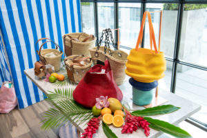 Accessories keeping with the original theme of “poolside.” (Photo by Bruno, Snap The Picture)