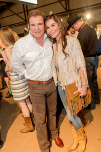 Jimmy & Kellie Letsos at the Houston Cattle Baron’s Ball at the George Ranch. (Photo by Mike Charlton)