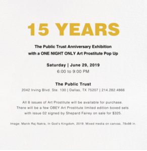 Art Prostitute Pop-Up Shop Party
