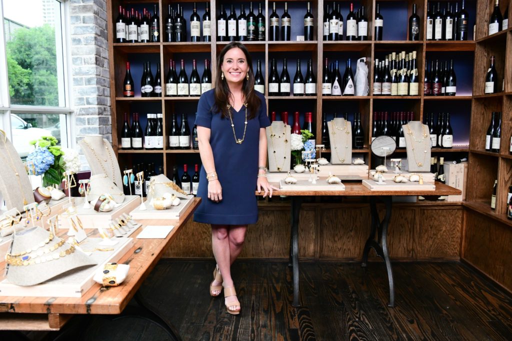 Houston based jewelry designer Christina Greene Collections at a’Bouzy(2); photo credit Daniel Ortiz