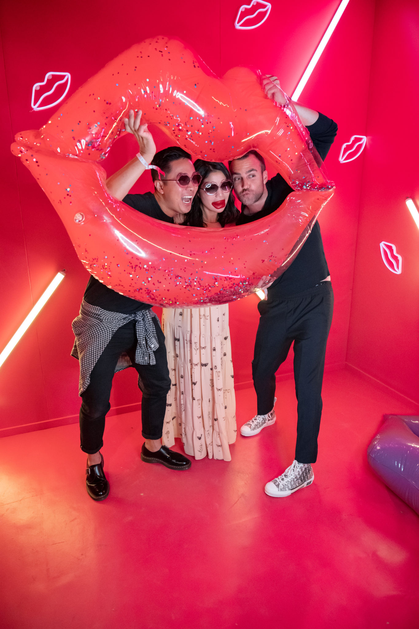 David Liu, Rae Liu, Michael Fountas (Photo by Bruno)