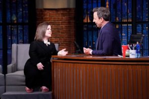 Sinéad Burke on Late Night with Seth Meyers