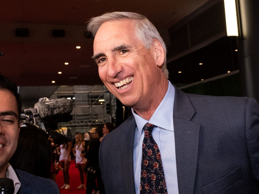 Oliver Luck's ties to Houston are immense, but he is not interested in the University of Houston athletic director job. (Photo by F. Carter Smith)