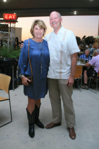 Linda Plant, Walter Bering (Photo by Chris P. Bachman) (Photo by Chris P. Bachman)