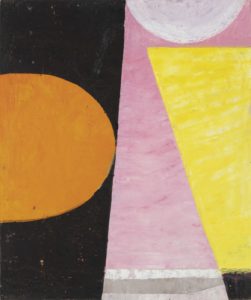 Toni LeSalle ’s “98 Commercial Street,” 1952, oil on canvas board