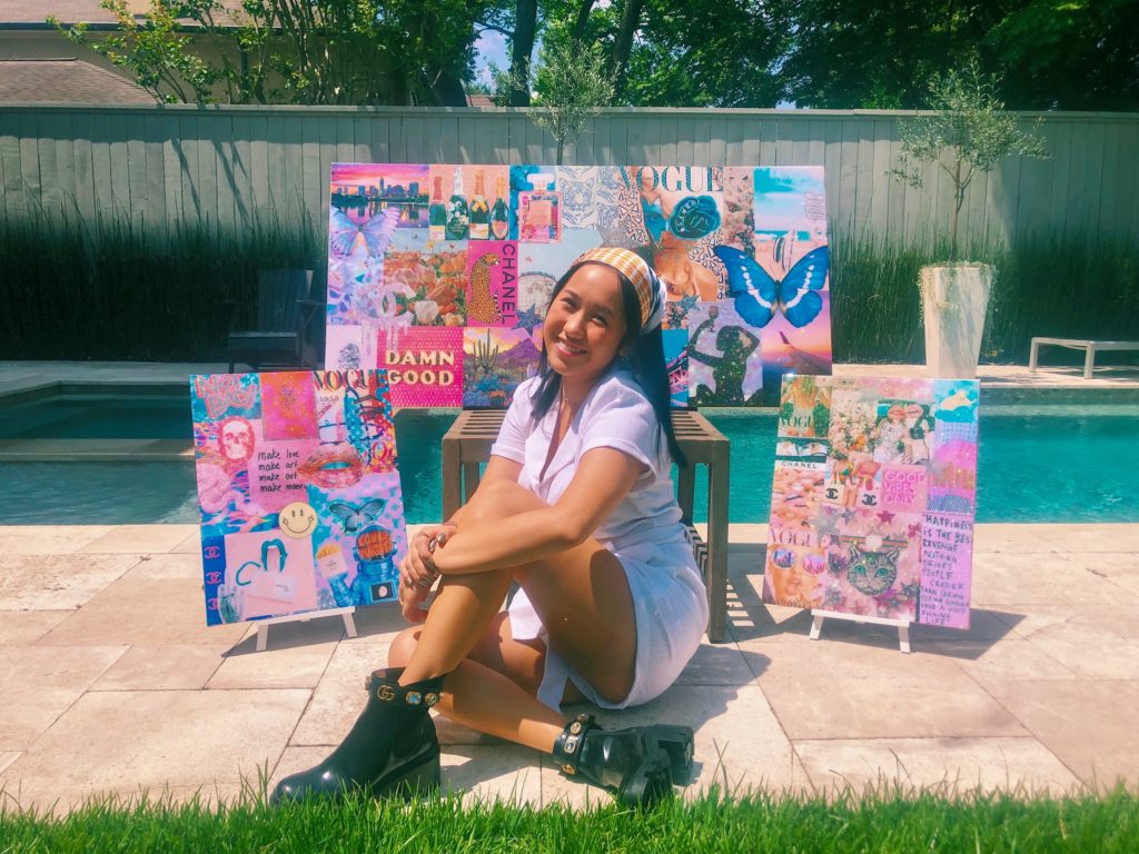 Alexis Ho presents her newest Pop Art collage collection