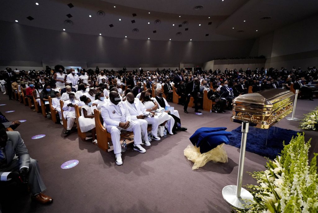 George Floyd funeral Houston