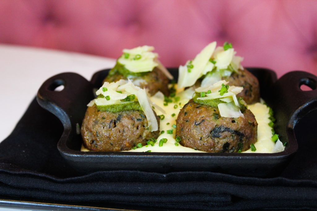 Impossible Meatballs (XOXO Dining Room)