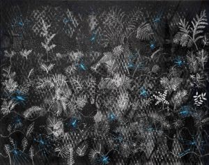 Gerardo Rosales “Firefly II,” 2019, at Bill Arning