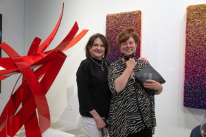 artist Cookie Ashton & Lisa Waltman (Photo by Daniel Ortiz)