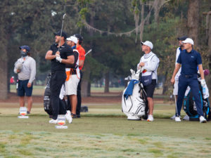 First round action at the 2020 Vivint Houston Open