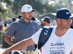 First round action at the 2020 Vivint Houston Open