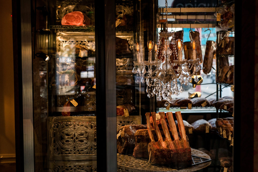 Doris Metropolitan’s meat locker.