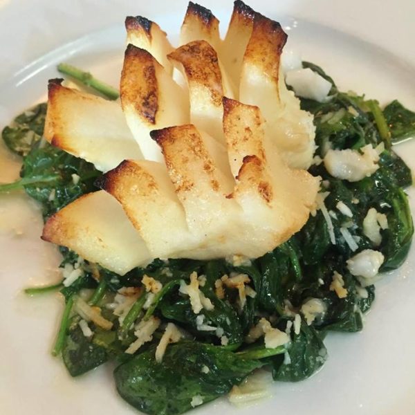 broiled chilean sea bass