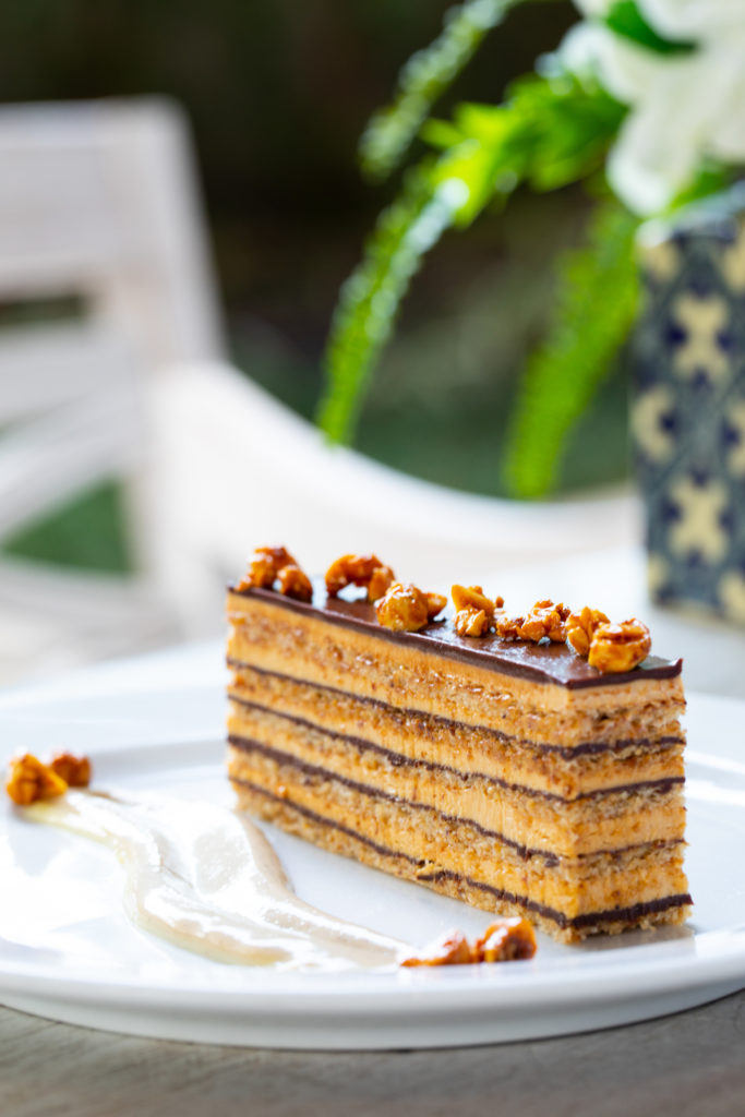 Gateau Marjolaine at La Table