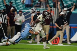 Texas A&M running back Devon Achane Orange Bowl