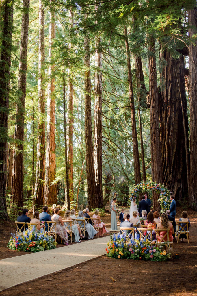 redwood forest wedding (Photo by Liz Banfield)