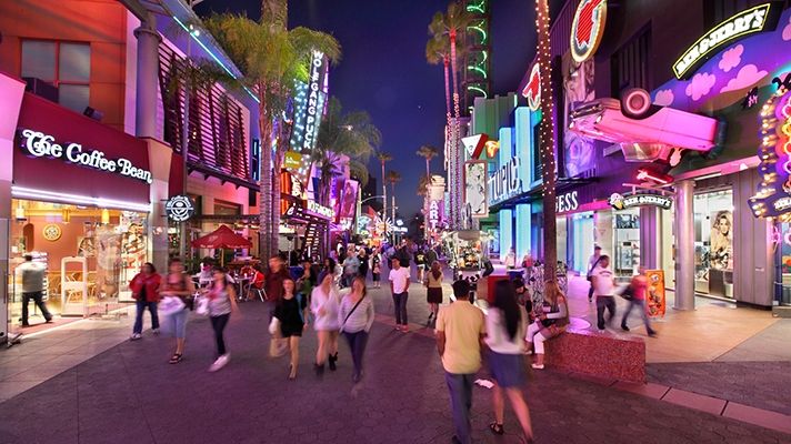 David Glover was a key part of Universal Studios' City Walk vision.
