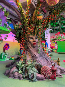 Candy tree in Candytopia Houston