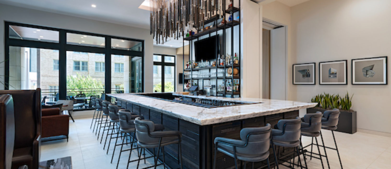 AC Hotel – AC Lounge with open air balcony beyond
