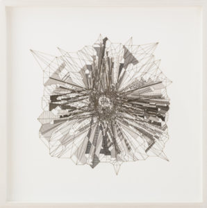 Argentine-born, Houston-based Gustavo Díaz’s De la Serie: “El acumulador de crepúsculos,” 2019, Lot 20 in the Rothko Chapel Benefit Auction