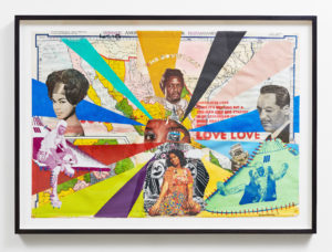 A king of collage, Houston artist Robert Hodge’s “Unrequited,” 2021, Rothko Chapel Benefit Auction Lot 13