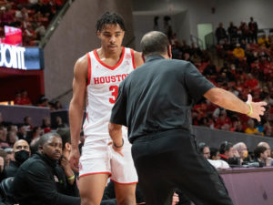 University of Houston Cougars defeated the Wichita State Shockers Saturday January 8, 2022 at the Fertitta Center.
