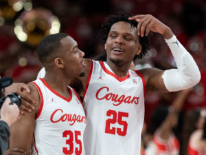 University of Houston Cougars defeated the East Carolina Pirates 79-36 Saturday, January 22, 2022 at the Fertitta Center. Kyler Edwards had 25 points, eight rebounds and seven assists.