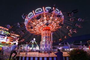 Corndogs and funnel cakes, and Midway rides thrill all ages at the Fort Worth Rodeo.