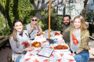 Catherine Murray, Elizabeth Galante, Joel Bazan, Meredith Shields; Photo by Daniel Ortiz