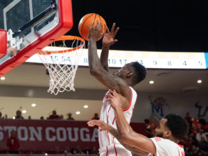 The University of Houston Cougars basketball team defeated the University of Central Florida, Thursday night at the Fertitta Center
