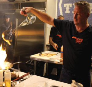 Tim Love cooking demonstration