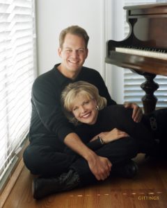 Amy and Rob Pierce. (Photo by Gittings Photography and jewelry from Valobra Master Jewelers)