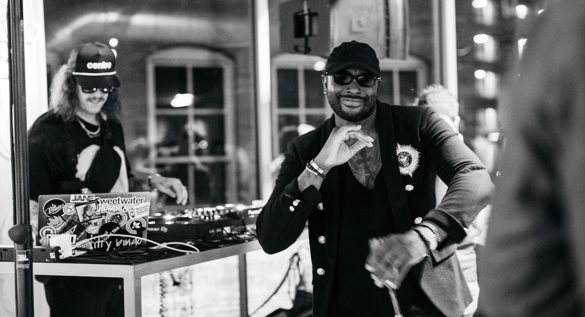 DJ ElectroPhunk and Charles Smith II (Photo by Rebecca Patton of Beckley)