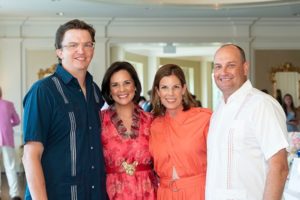 Drew and Kristen Perrin, Courtney and John Anderson (Photo by Anthony Rathbun)