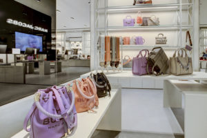 Marc Jacobs handbags and decorative straps in pastels